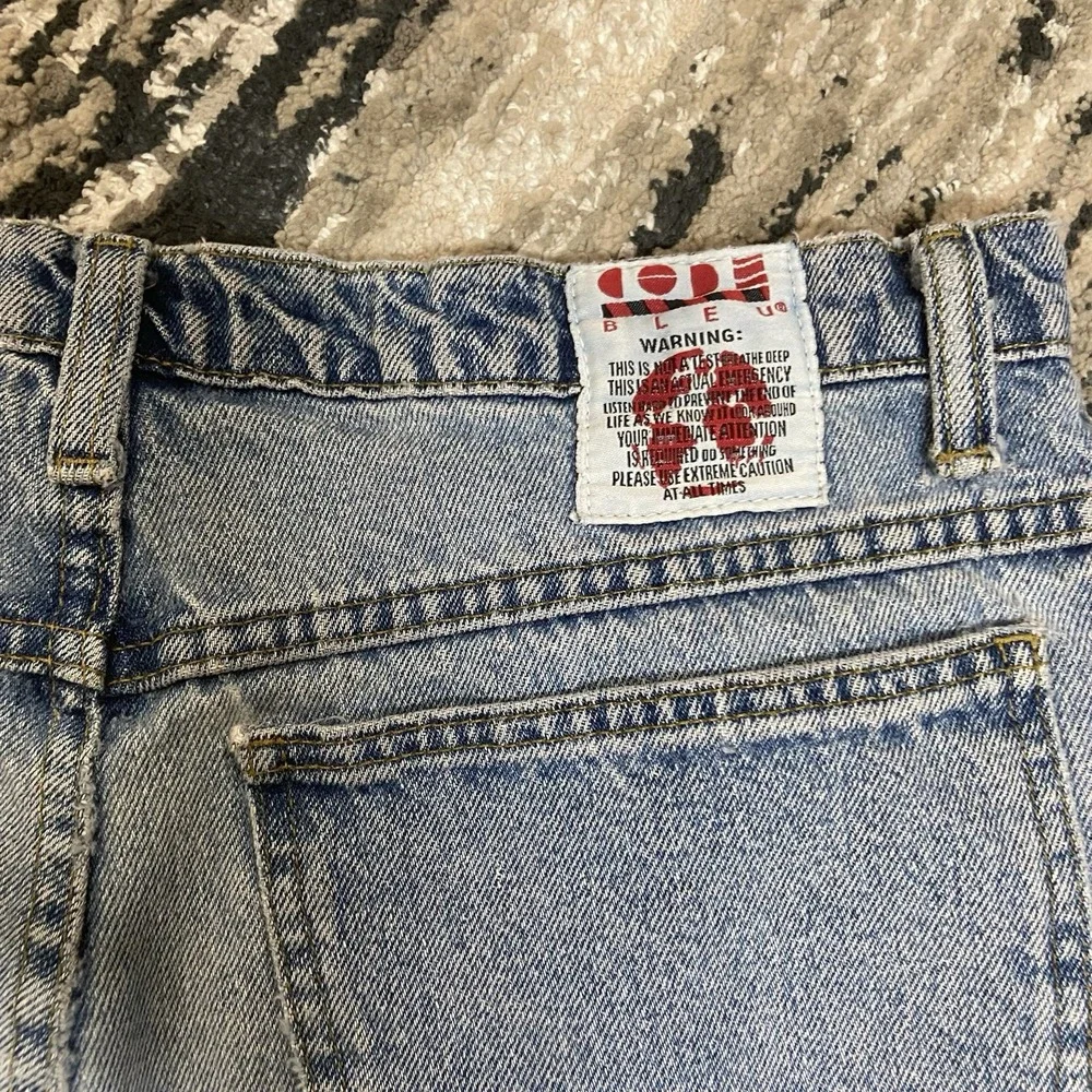 Vintage Code Bleu Jeans 34x32 Washed Blue 90s‎ Made in USA